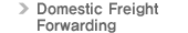 Domestic Freight Forwarding